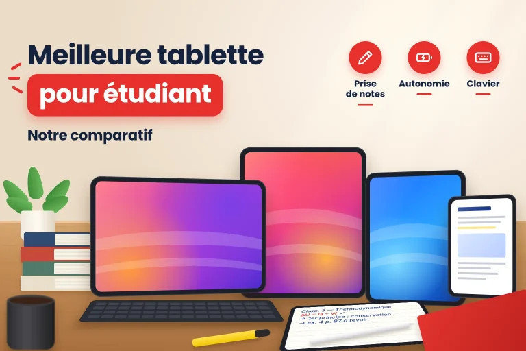 meilleure tablette étudiant